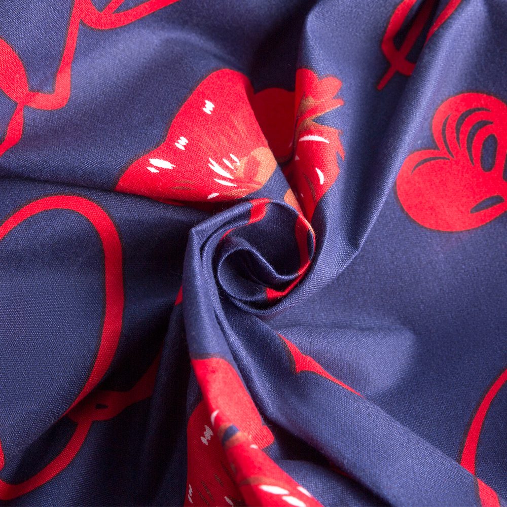 工場直接販売 100% ポリエステル マイクロファイバー顔料印刷ホーム テキスタイル生地