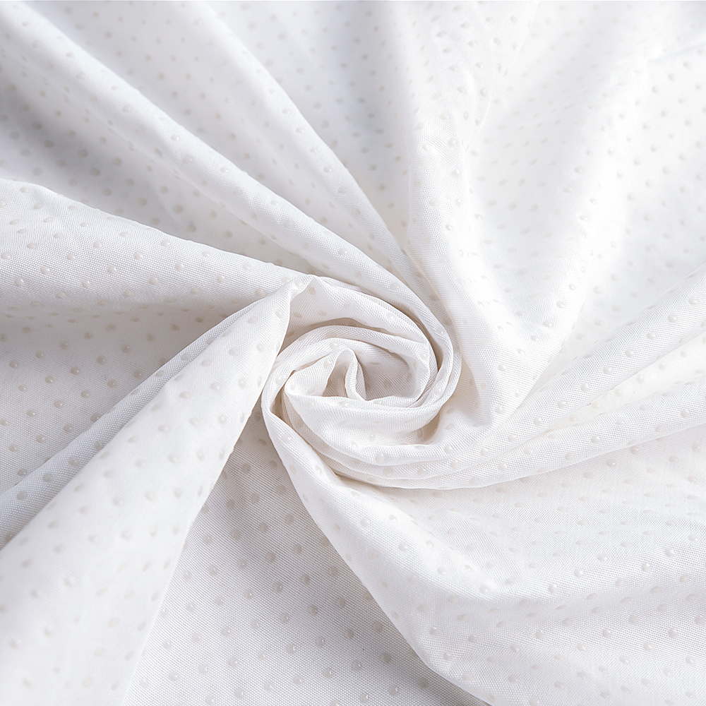 工場直接販売 100% ポリエステルマイクロファイバー滑り止め染色ドロッププラスチックホームテキスタイル生地