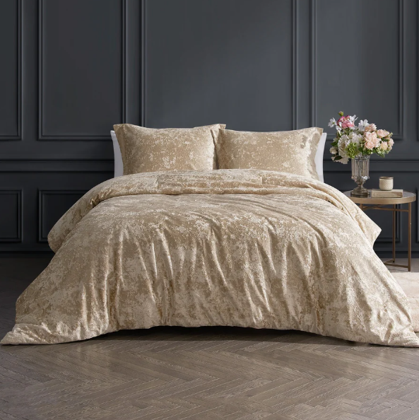 ベッドスプレッド3点セット ファブリック